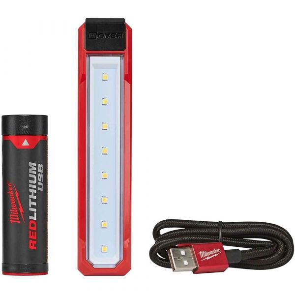 Milwaukee USB Rechargeable Pocket Flood Light, 1 X 2.5 Ah Battery Pack, Blister|[L4FL-201]